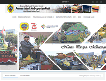 Tablet Screenshot of patikab.go.id
